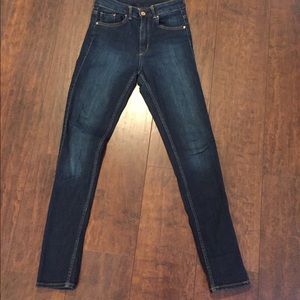 H&M skinny high waist jeans